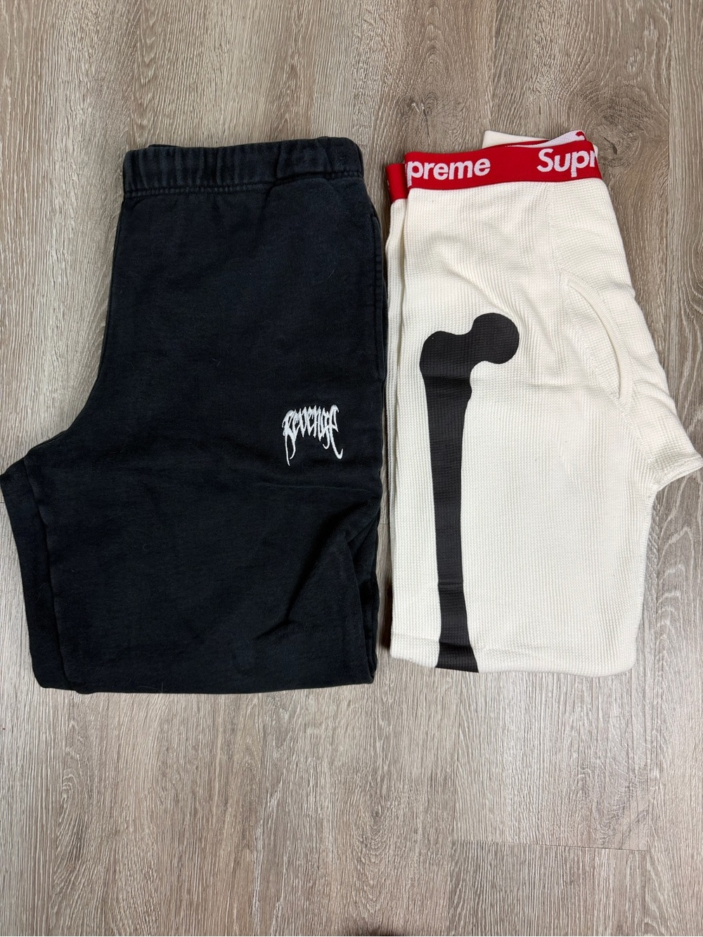 Revenge Pants/ Supreme Thermals Sz L Preowned